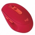 Logitech M590 Silent Ratón Inalámbrico Rojo 1000DPI