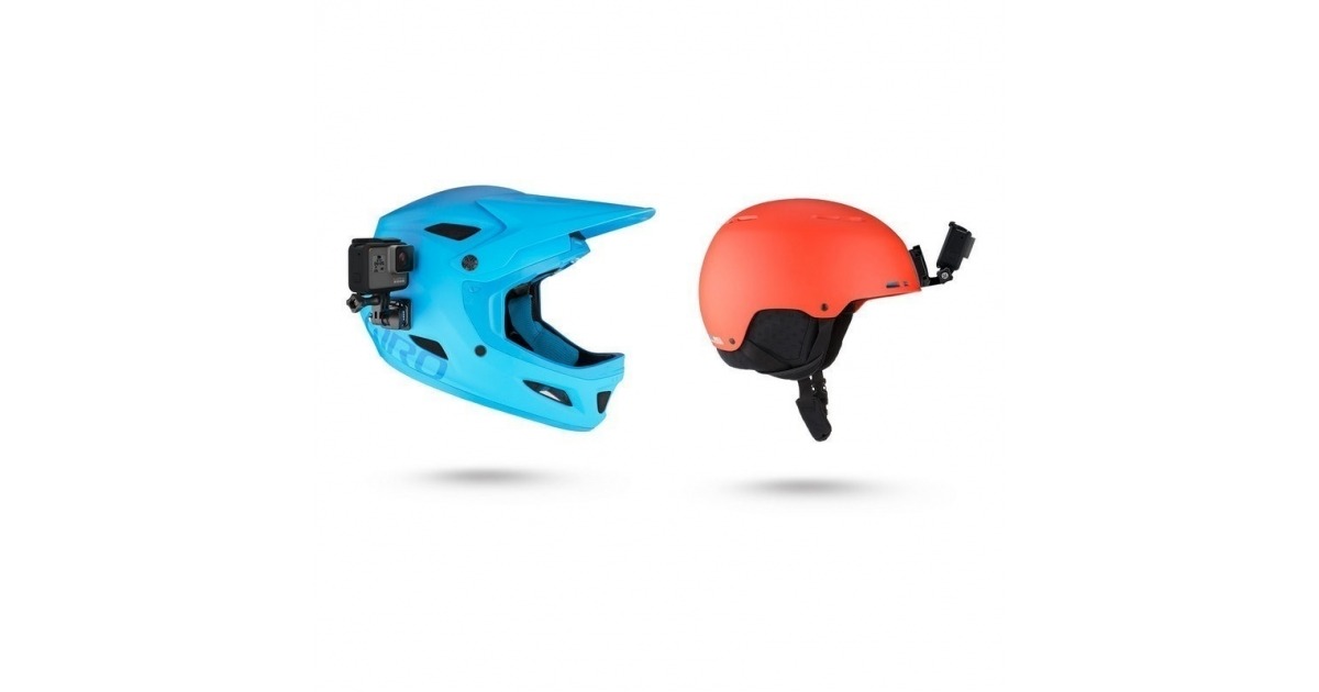 GoPro, soporte frontal para casco GoPro, soporte frontal para casco