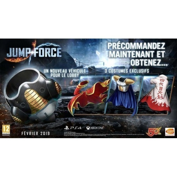 jump force collectors edition poster