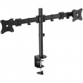 Equip Soporte para Mesa 2 Brazos Inclinables y Giratorios TV 13
