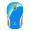Logitech Wireless Mini Mouse M187 Azul