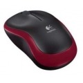 Logitech Wireless Mouse M185 Rojo
