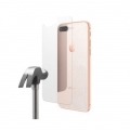 Unotec Protector Cristal Templado Trasero para iPhone 8 Plus