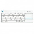 Logitech K400+ Wireless Touch Keyboard Blanco