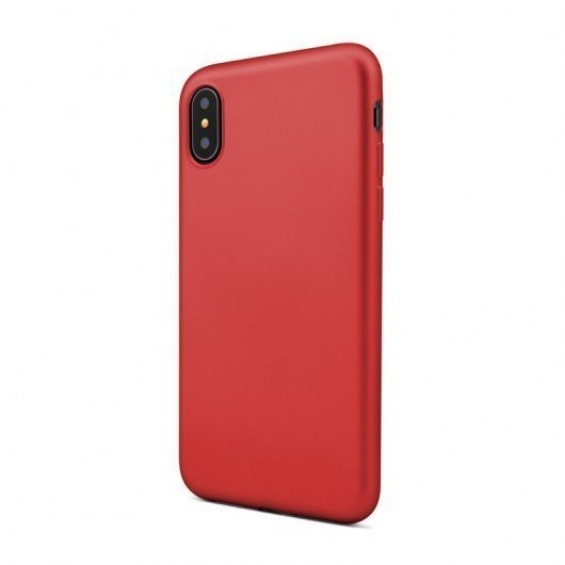 Unotec Second Skin II Funda Roja para iPhone XS Max ...