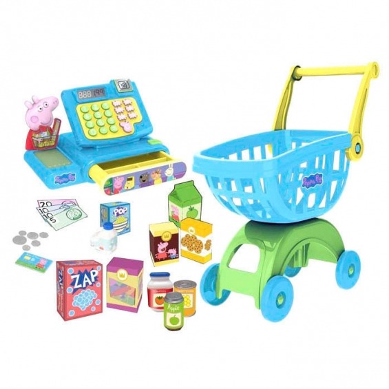 carrito compra peppa pig