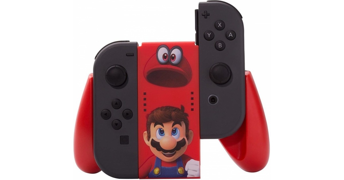 Power A Comfort Grip Para 2 Joy-Con De Mario Odyssey ...