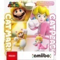 Amiibo Mario Felino y Peach Felina