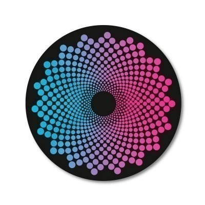 Pegatinas Wheel Stickers Dots para Ruedas de Mochila Roller