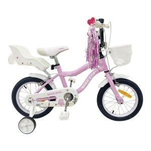 Bicicleta Infantil de 14 pulgadas Makani Aurora Rosa