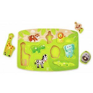 Puzle de la Jungla con Pinzas