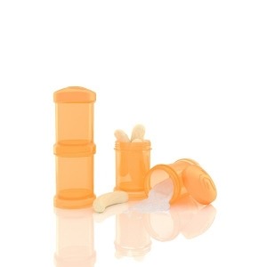 Dosificador Twistshake 2 x 100 ml Naranja