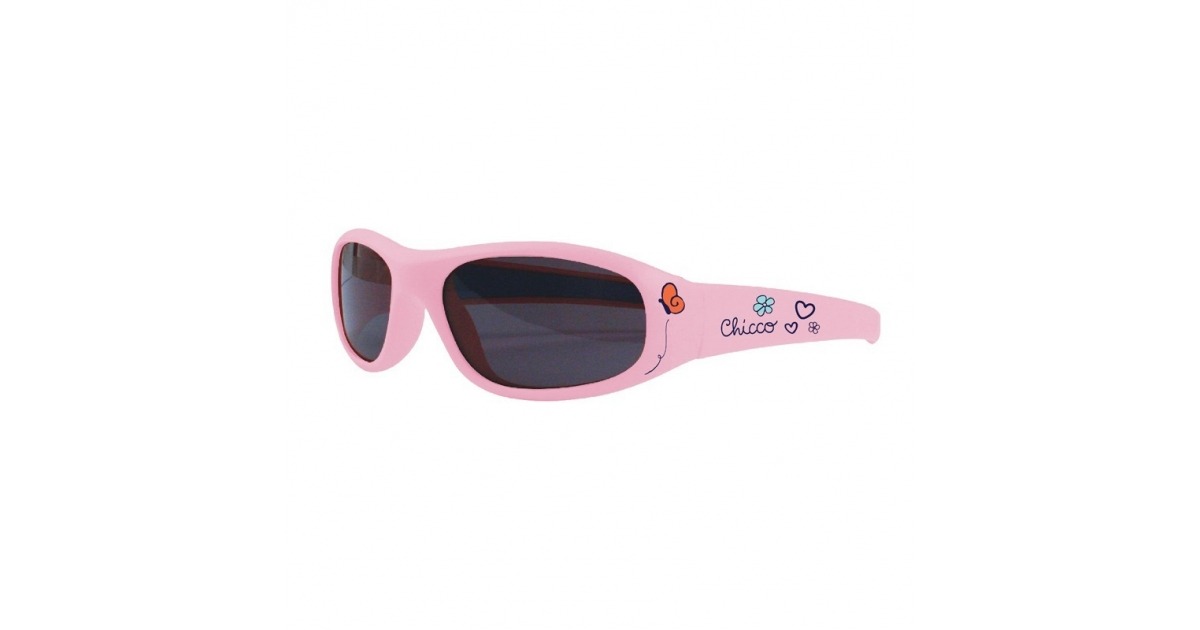 Gafas de sol infantiles Chicco + 0 meses Rosa - Disbaby Tienda online…