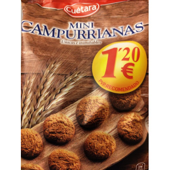 Galleta Mini Campurrianas Cuétara 260g Desayuno y Dulces