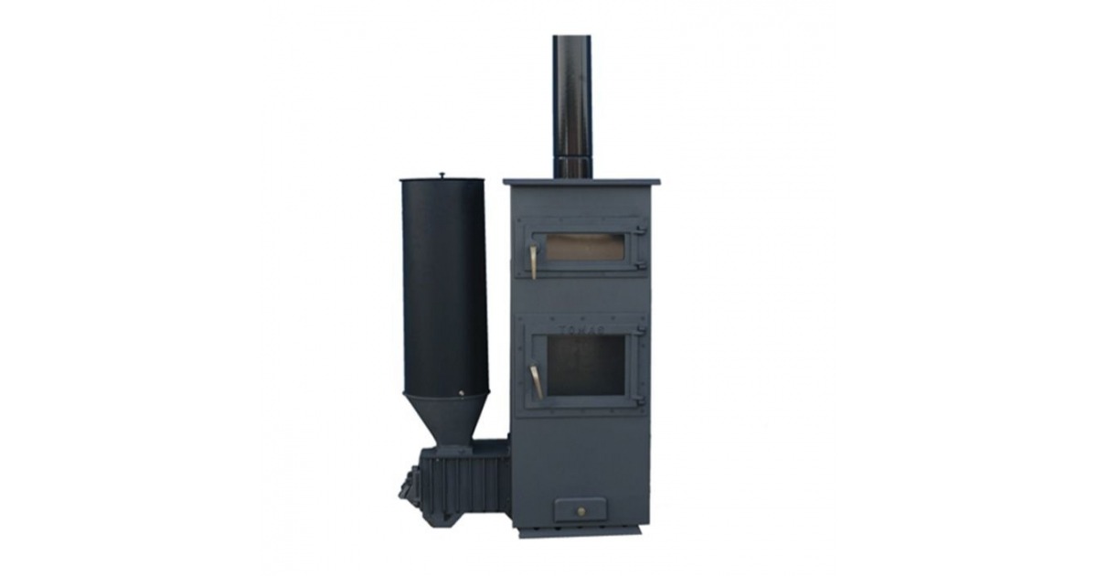 Estufa 18 kW con horno carga lateral sistema Tomás Estufa 18 kW con horno carga lateral sistema Tomás