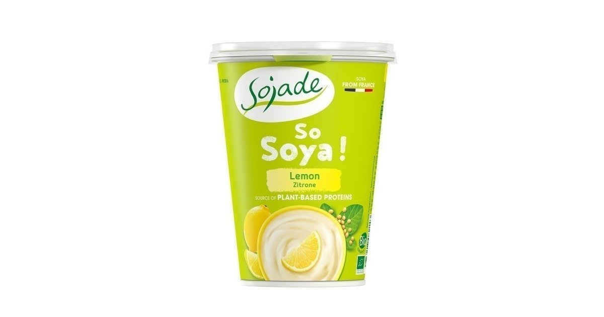 Yogur de Soja sabor Limón So Soja! 400gr Sojade
