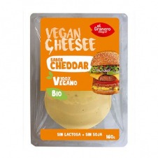 Vegan Cheesee Cheddar Lonchas 160gr El Granero Integral