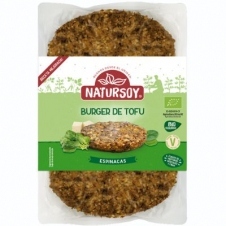 Tofu Burguer Espinacas 150gr Natursoy