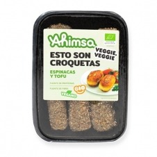 Croquetas Veganas de Espinacas y Tofu Bio 200gr Ahimsa