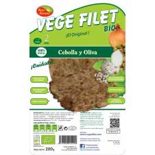 Vege Filet Cebolla y Oliva Bio 200g Nutri Aliments