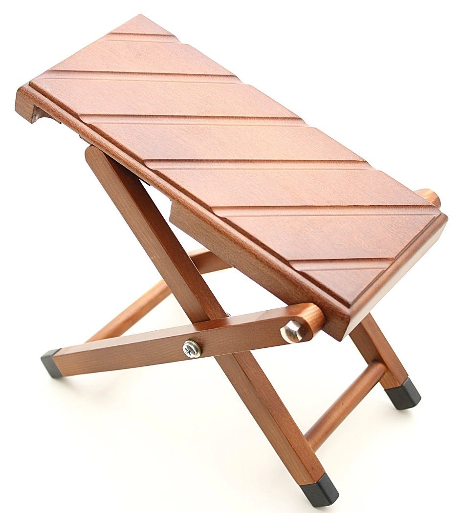 LARGE WOODEN FOOTREST