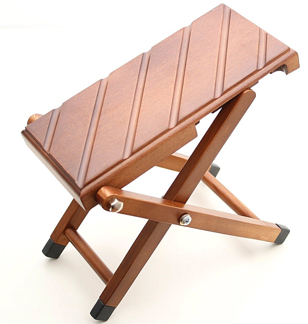 LARGE WOODEN FOOTREST