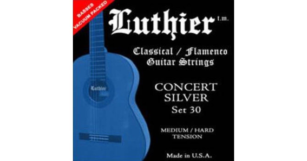 luthier concert silver set 30