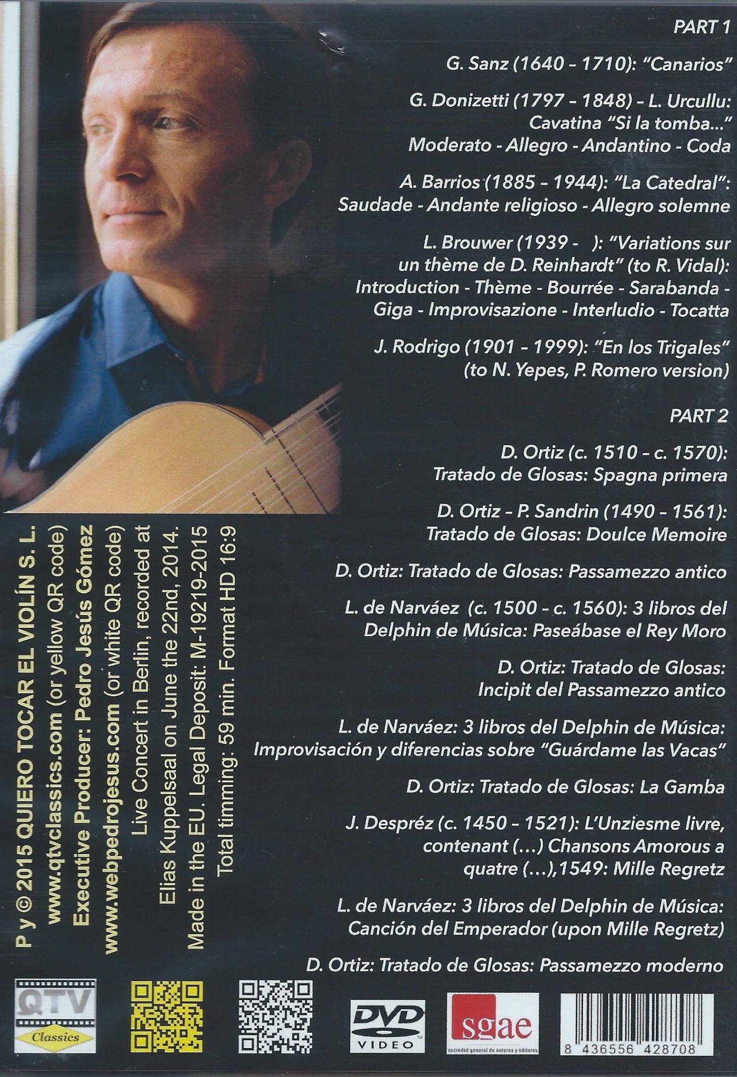 Pedro Jesus Gomez In Concert Dvd
