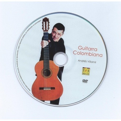 Andrés Villamil Guitarra Colombiana LibroDVD