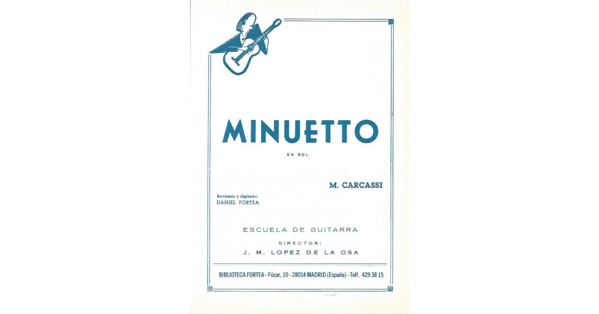 Minuetto Carcassi