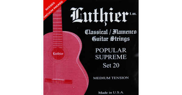Series 827 Medium tension clásico E1 Cuerda para guitarra clásica Flamenco una cuerda