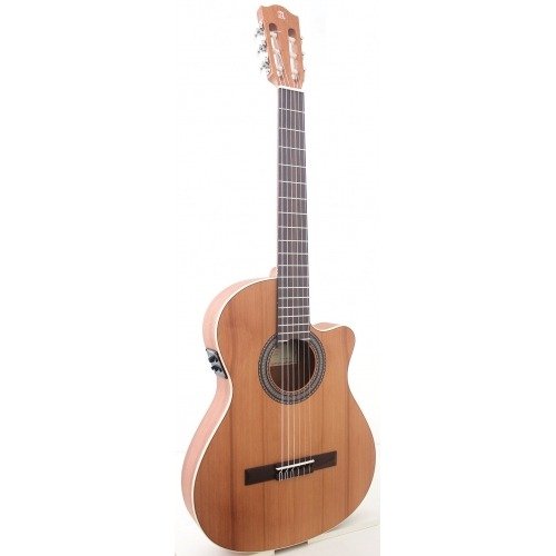 Guitarra Alhambra 1C Black Satin | Trino Music