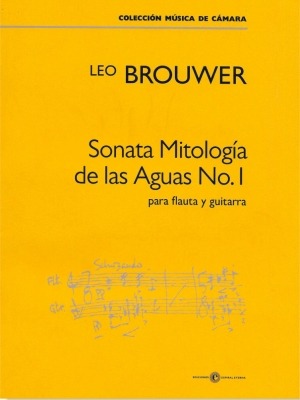 Sonata Mitologia De Las Aguas Nº 1, Leo Brouwer