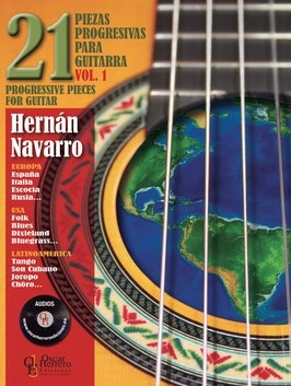 21 Piezas Progresivas Para Guitarra Hernan Navarro