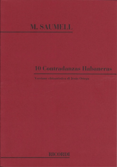 10 Contradanzas Habanerasn M Saumell