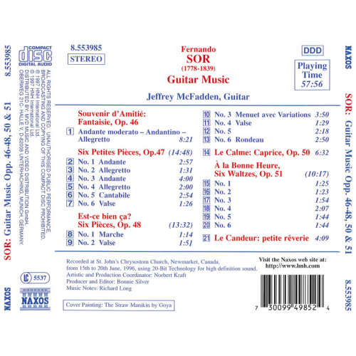 Sor - Guitar Music Opp. 46-48, 50 & 51
