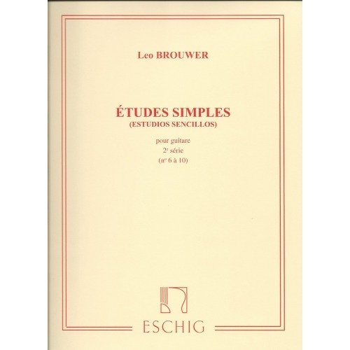 ESTUDIOS SENCILLOS 6-10 en Partituras Guitarra Clasica Guitarras de Luthier