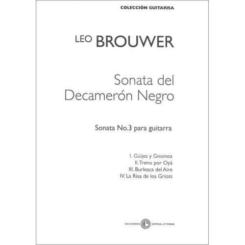SONATA DEL DECAMERON NEGRO (Sonata Nº 3)