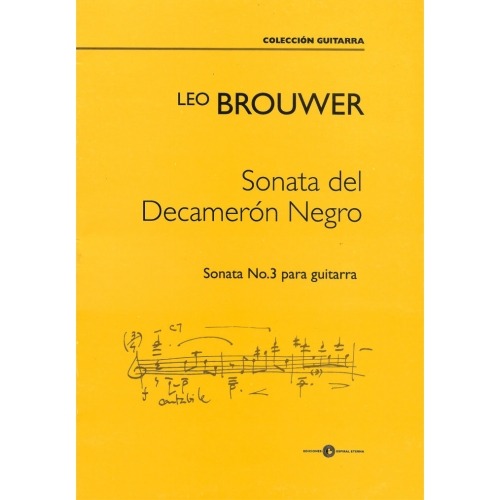 SONATA DEL DECAMERON NEGRO (Sonata Nº 3)