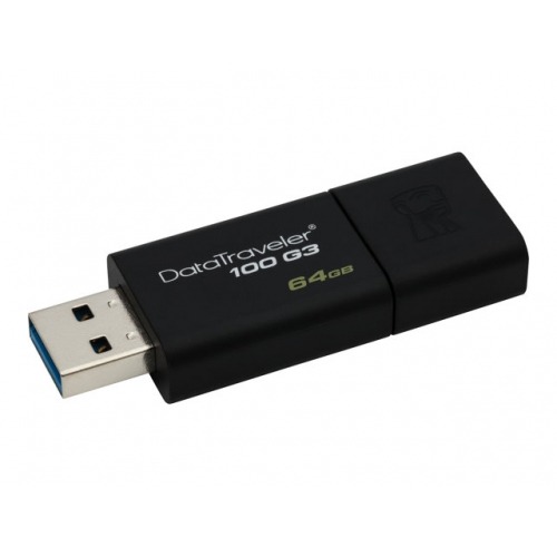 Kingston DataTraveler 100 G3 - unidad flash USB - 64 GB