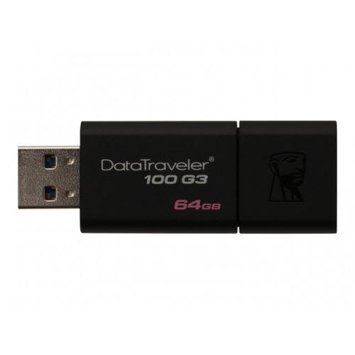 Kingston DataTraveler 100 G3 - unidad flash USB - 64 GB