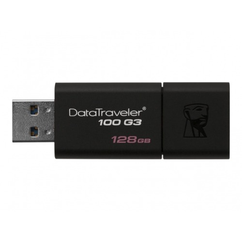 Kingston DataTraveler 100 G3 - unidad flash USB - 128 GB