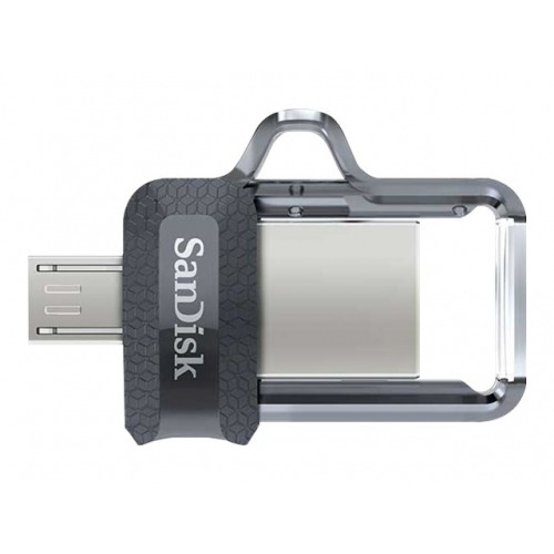 SANDISK ULTRA DUAL DRIVE M3.0 64GB GREY & SILVER