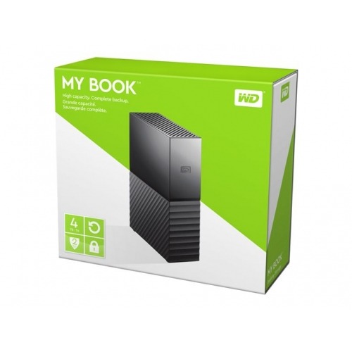 WD My Book WDBBGB0040HBK - disco duro - 4 TB - USB 3.0