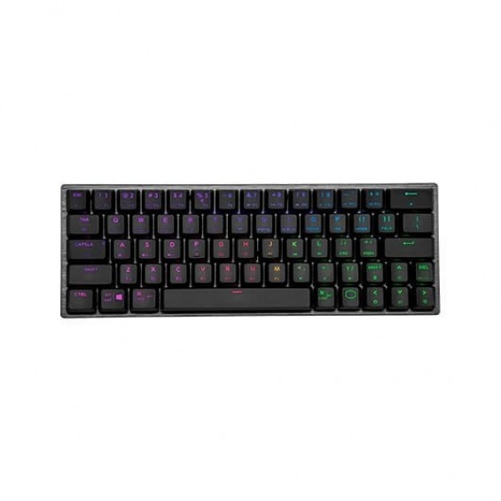 TECLADO MECANICO COOLERMASTER CK 622 RED SWITCH SPACE GRAY/