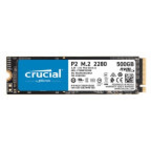 Crucial CT500P2SSD8 P2 SSD 500GB M.2 NVMe PCIe