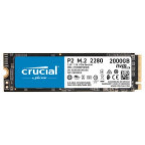 Crucial CT2000P2SSD8 P2 SSD 2000GB NVMe PCIe