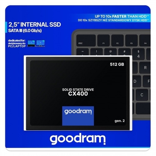 Goodram SSD 512GB 2.5\1 SATA3 CX400 GEN.2