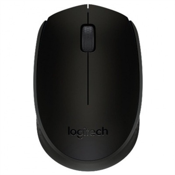 Logitech B170 - ratón - 2.4 GHz - negro