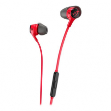 HyperX Earbuds II - Auriculares Gaming Intraurales con Micrófono Rojos